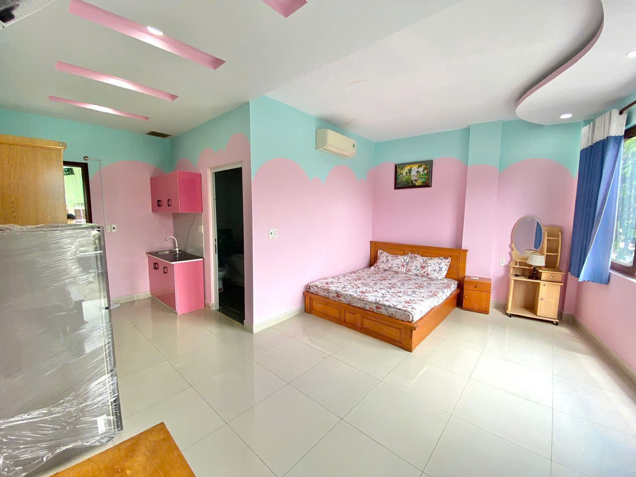 Cho thuê căn hộ full nội thất đường Hà Huy Giáp giá thuê 4,2tr/tháng 16013966