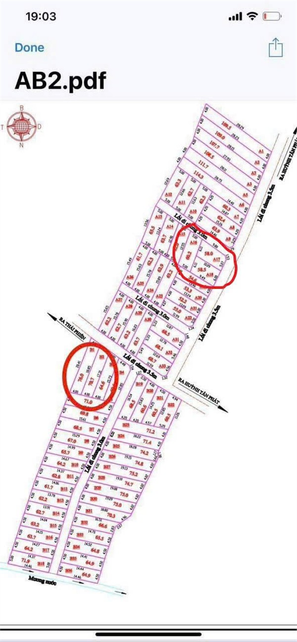 ĐẤT ĐẸP – GIÁ TỐT – CẦN BÁN NHANH 3 LÔ ĐẤT NỀN ĐƯỜNG Huỳnh Tấn Phát, Phường 12, TP. Đà Lạt, Lâm Đồng 16014050
