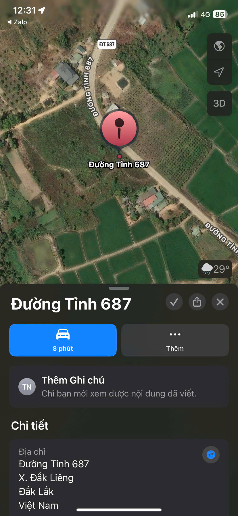CẦN BÁN HOẶC CHO THUÊ 1,4 HA ĐẤT MẶT TIỀN TỈNH LỘ 687 – XÃ ĐẮK LIÊNG, ĐẮK LẮK 16014139