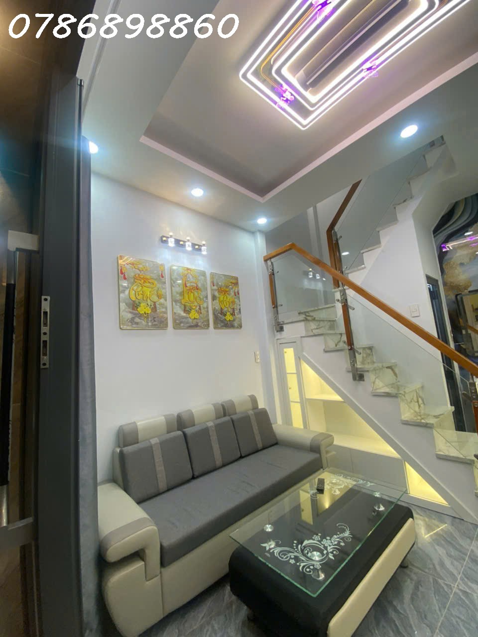 BÁN NHÀ MỚI ĐẸP 3 TẦNG HẺM 793 TRẦN XUÂN SOẠN Q7 16014209