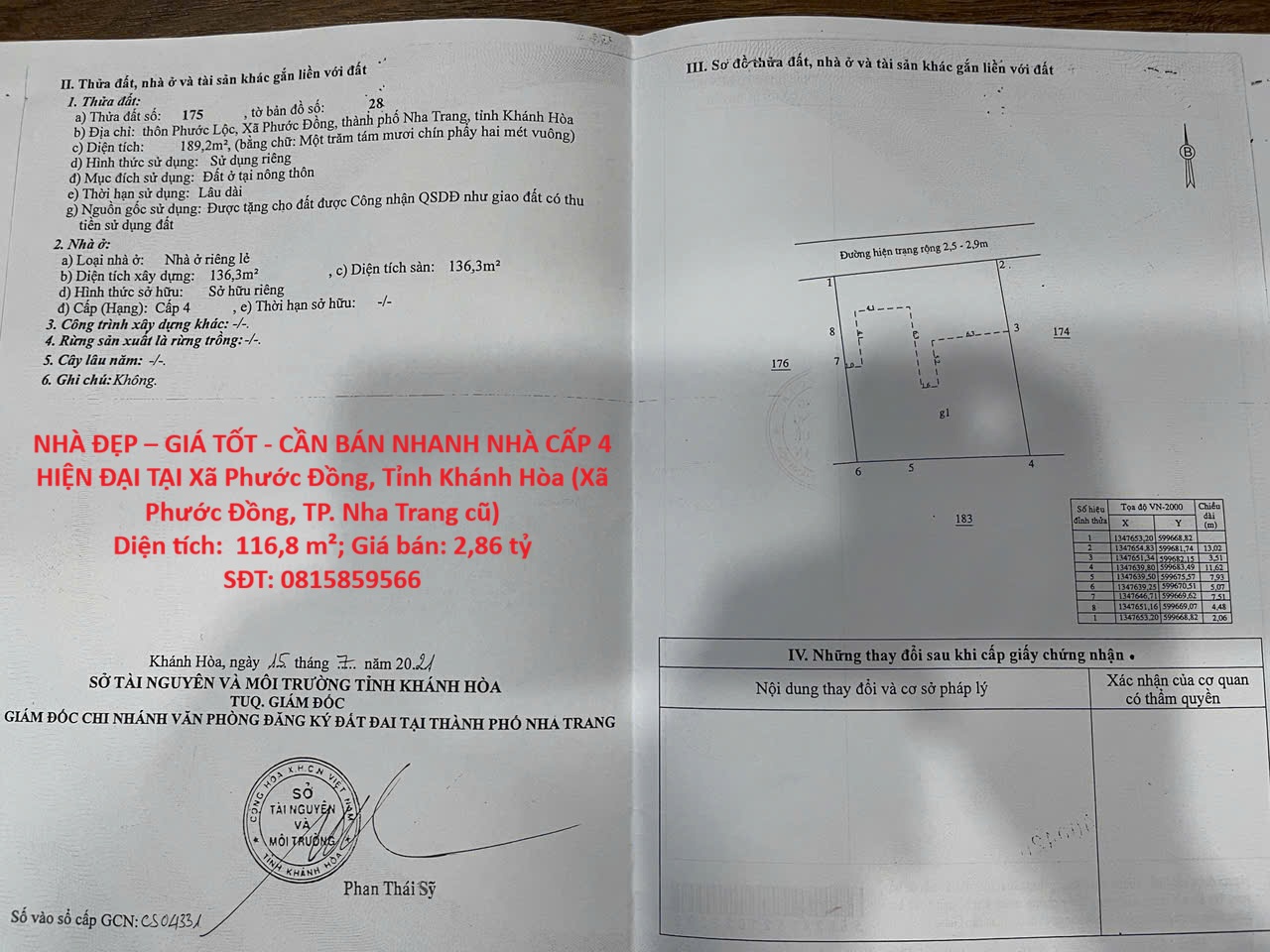 NHÀ ĐẸP – GIÁ TỐT - CẦN BÁN NHANH NHÀ CẤP 4 HIỆN ĐẠI TẠI Phước Đồng, TP. Nha Trang, Khánh Hòa 16014336