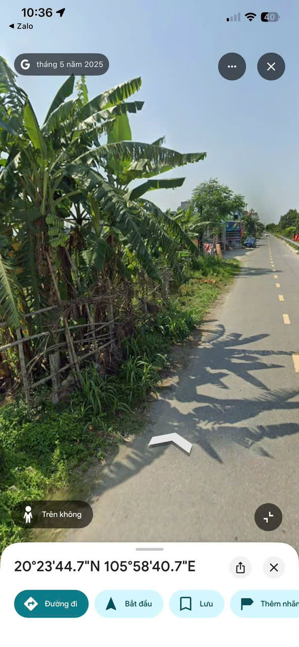 Bán lô đất Mặt Đường có diện tích 136m2 ( full thổ cư ) Thuộc Thôn Thông – Xã Trung Nghĩa – Ý Yên – 16014343