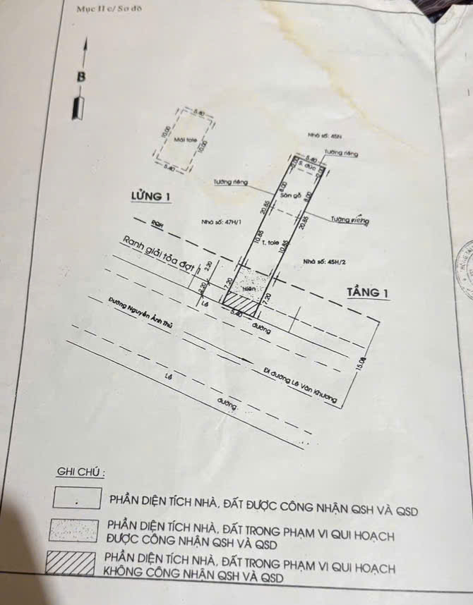 HÀNG HIẾM Q12 – NHÀ (5.4X29) MẶT TIỀN NGUYỄN ẢNH THỦ, GIÁ 14 TỶ! 16014392