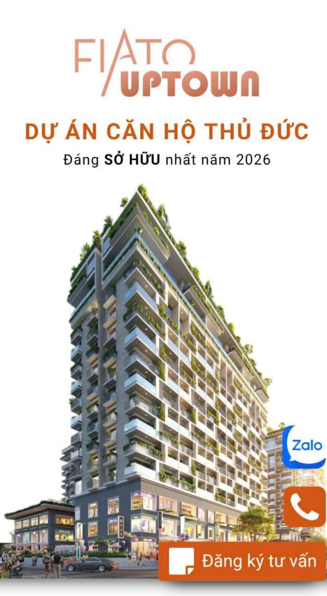 CHÍNH CHỦ SANG NHƯỢNG CĂN HỘ FIATO UPTOWN – TẦNG 07, VIEW HỒ BƠI 16014543