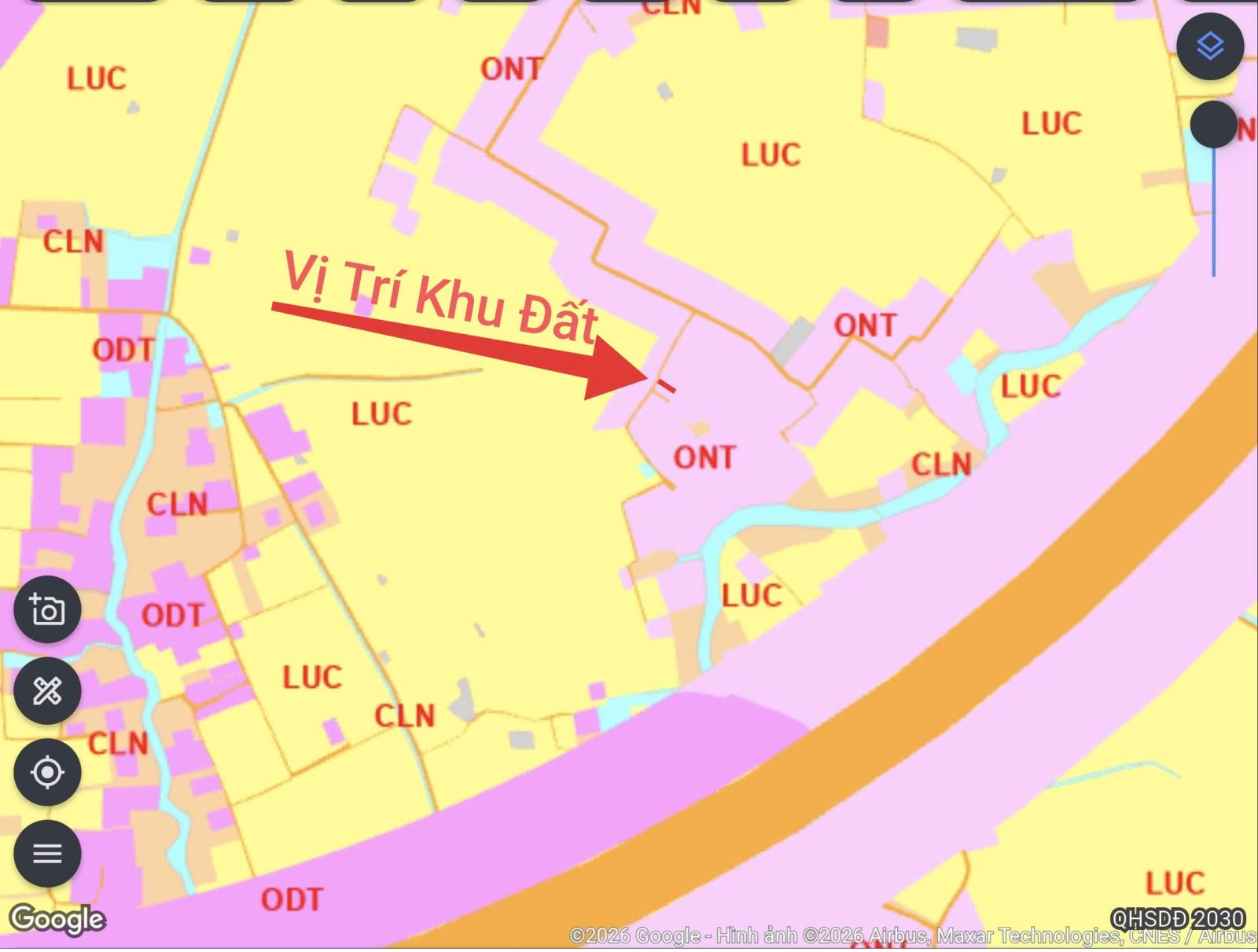 Bán bán đất xã Vàm Cỏ gần quốc lộ 50B giá 550 triệu 16014795