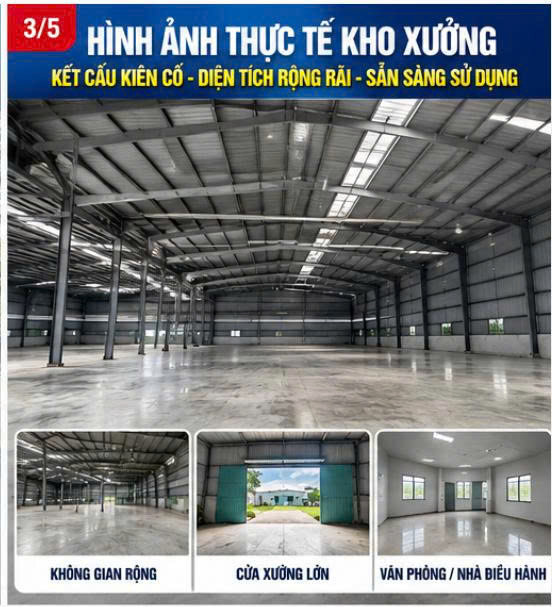 Kho xưởng Đường 87 Tân Phú Trung Củ Chi 5366m2 giá 35 Tỷ cần bán gấp! 16014818