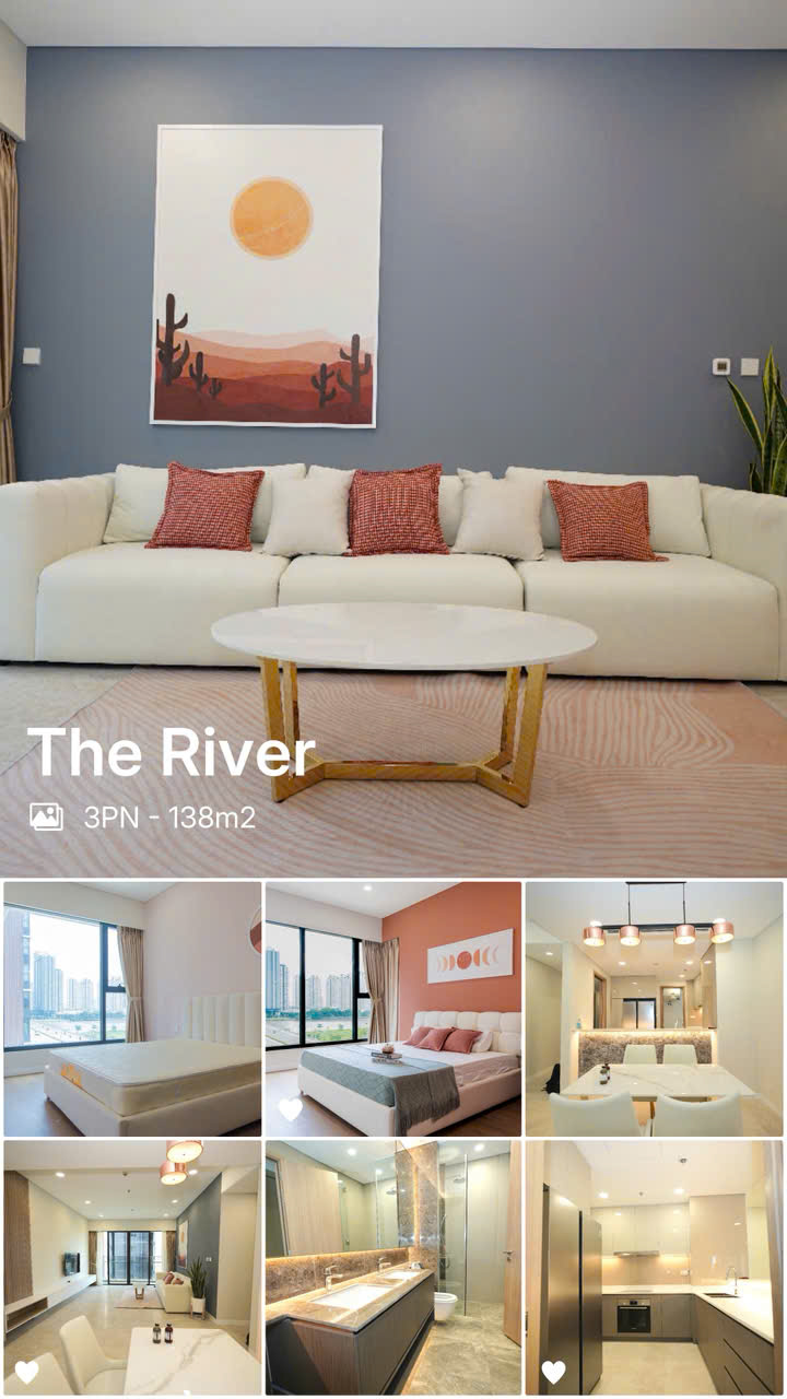 THE RIVER THỦ THIÊM - 3PN - 138M² - VIEW SÔNG 16014881