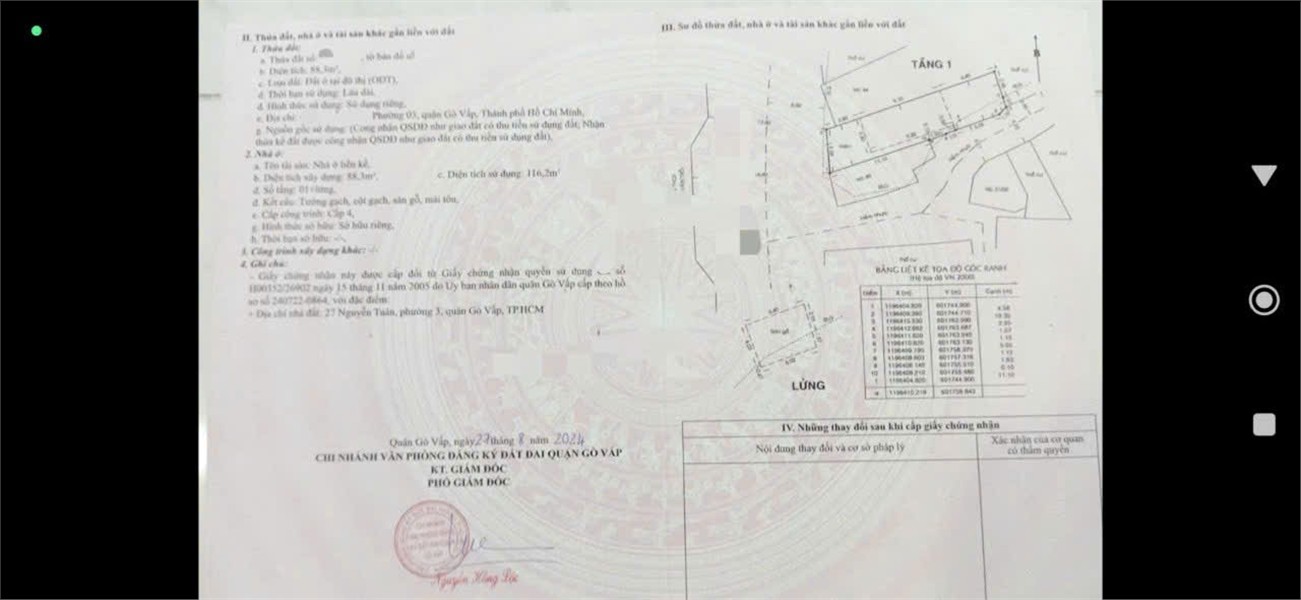 NHÀ CHÍNH CHỦ-  VỊ TRÍ ĐẸP CẦN BÁN NHANH nhà tại phường 3 quận Gò vấp, TPHCM 16014888