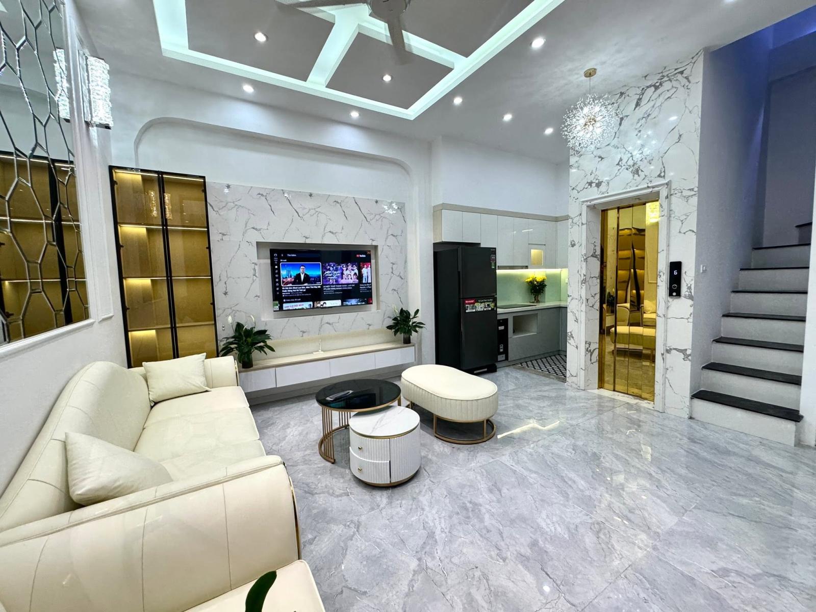 Bán nhà Minh Khai, 45m2, 6 tầng thang máy, mặt tiền 6.6m, 26.5 tỷ, vỉa hè, ô tô tránh 16014942
