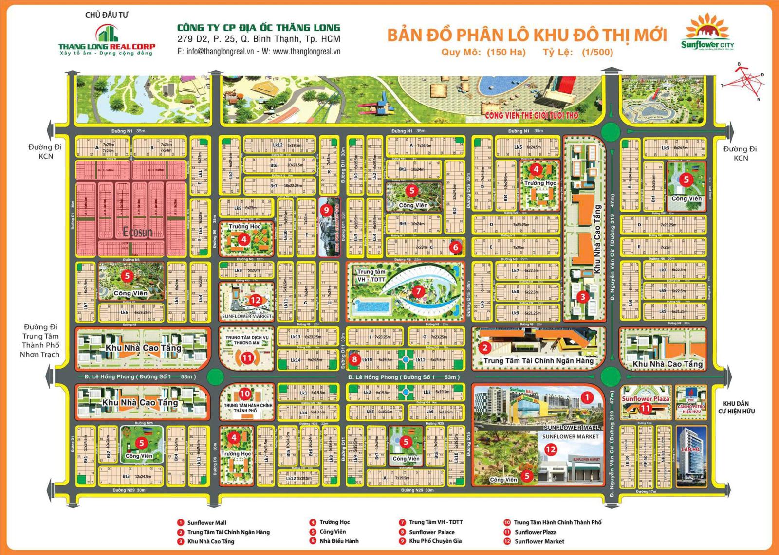 BÁN NỀN LIỀN KỀ - SUN FLOWER CITY NHƠN TRẠCH 16014952