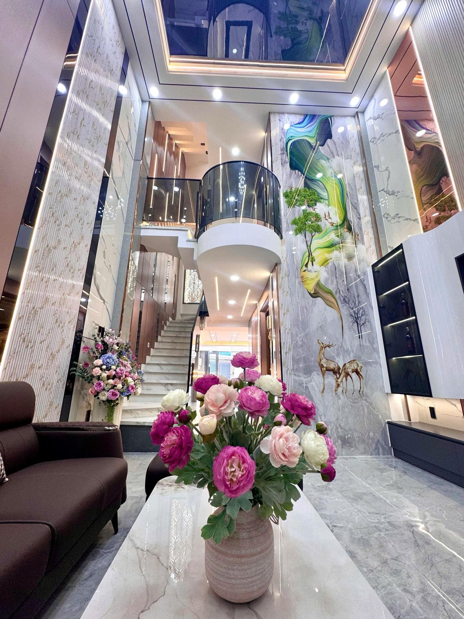 Bán nhà Gò Vấp hẻm xe hơi Lê Văn Thọ ,nhà đẹp 6 tầng, thang máy, gara ô tô, 76M2, 15.x tỷ TL 16015076