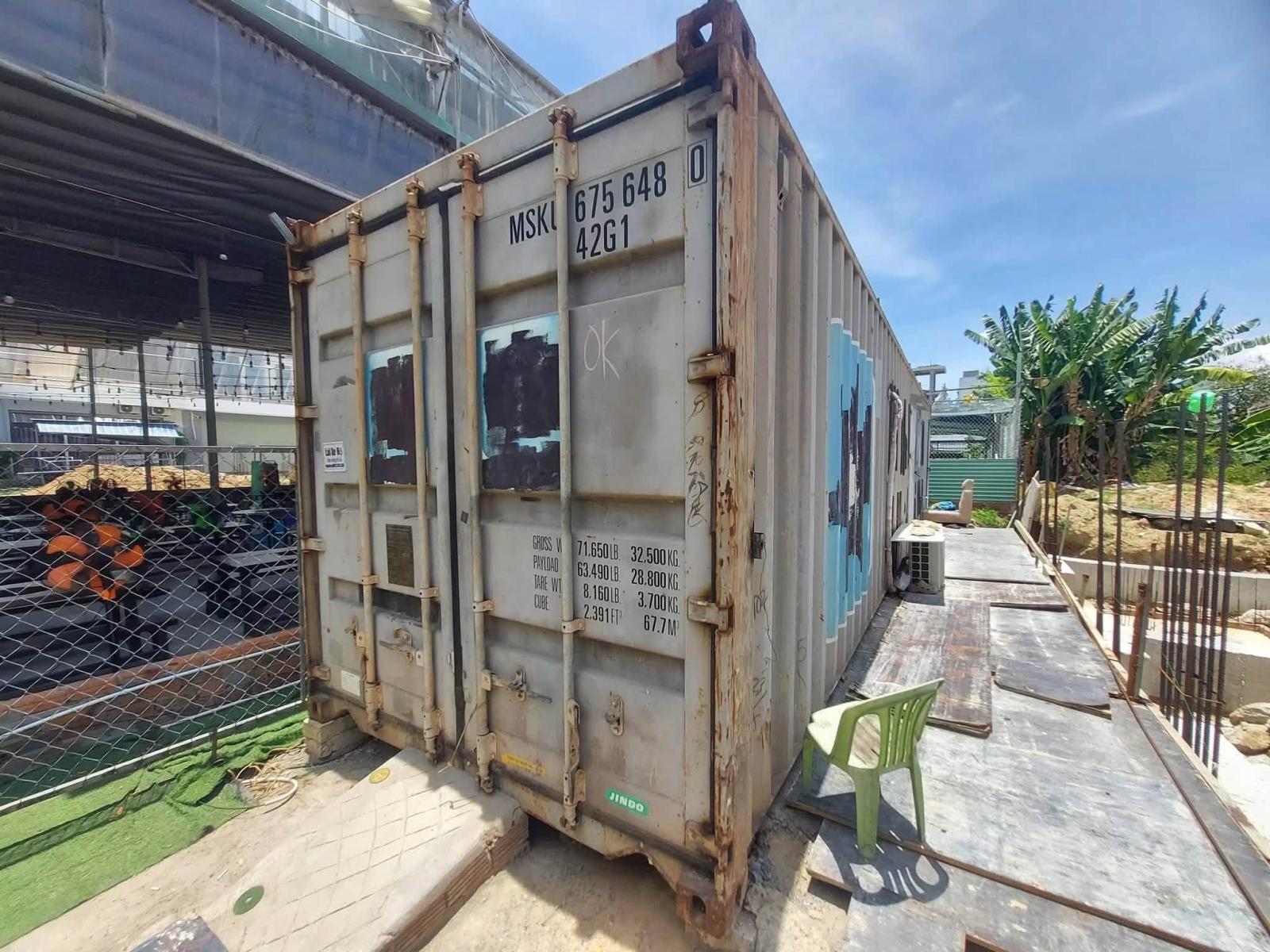 🔴💥BÁN CONTAINER 40FT CẢI TẠO – PHÙ HỢP LÀM NHÀ Ở & VĂN PHÒNG 16015526
