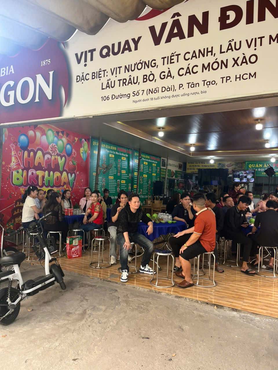Sang quán nhậu - Mặt bằng rộng 440m2 - Vì trí đẹp Đối diện KCN Tân Tạo, gần chợ, kinh doanh tốt 16015536