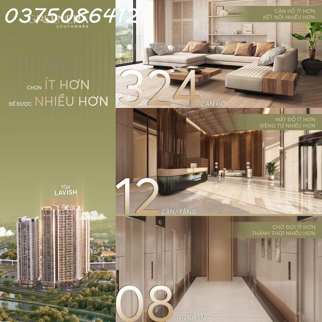 GIẢM 1 TỶ SO VỚI GIÁ CHỦ ĐẦU TƯ – BÁN NHANH CĂN 2PN SM2 GREENERA SOUTHMARK 16015553