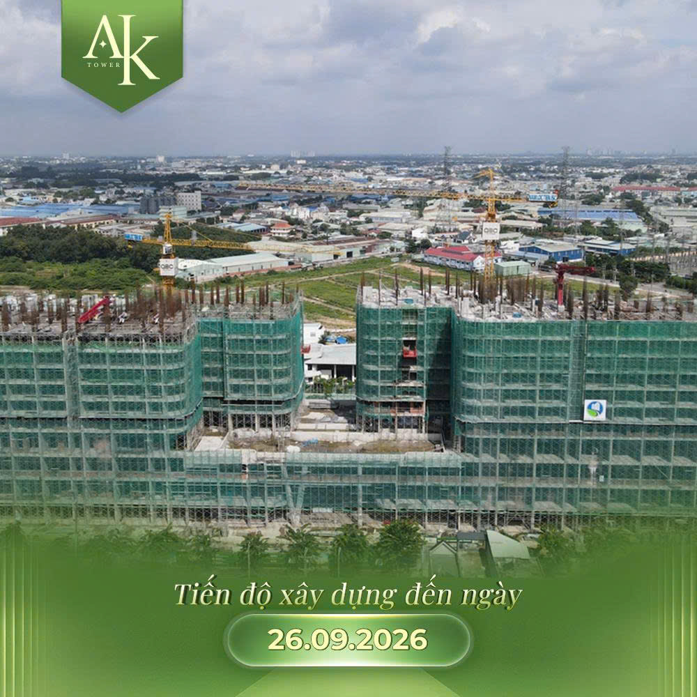 Cập nhật tiến độ A&K Tower đã lên tới tầng 12, đang giữ chỗ dợt mới: 1 tỷ 690/ căn (chưa trừ ưu đãi) 16015760