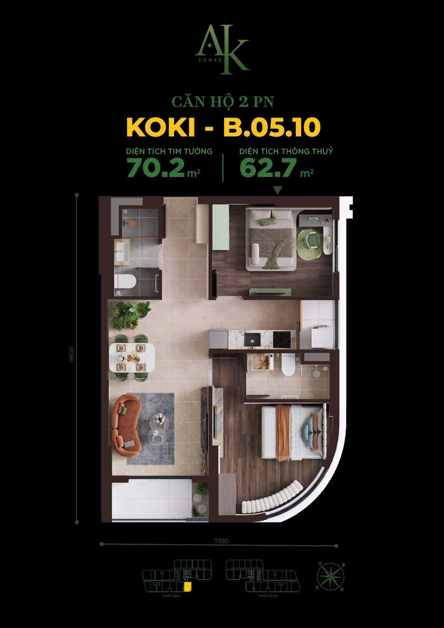 Cập nhật tiến độ A&K Tower đã lên tới tầng 12, đang giữ chỗ dợt mới: 1 tỷ 690/ căn (chưa trừ ưu đãi) 16015760