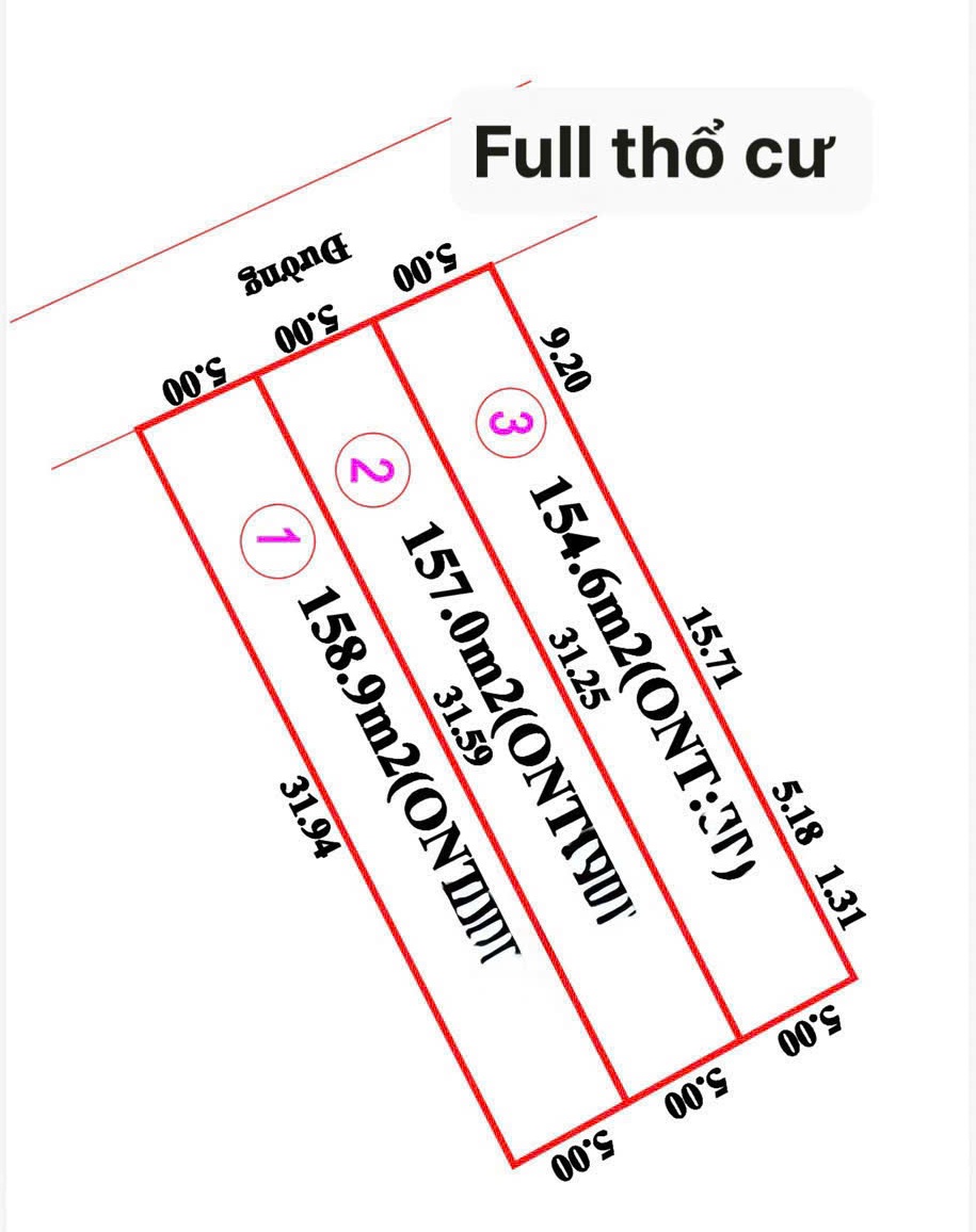 470,5M² FULL THỔ CƯ view cánh đồng, hồ điều hòa – CHIA 3 SỔ RIÊNG – CHỈ 1,45 TỶ/LÔ TAM DƯƠNG,PHÚ THỌ 16015909