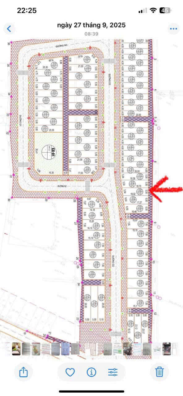 CHÍNH CHỦ BÁN 100M² ĐẤT KĐT XỐI TÂY NAM ĐỊNH – MT 5,54M – ĐƯỜNG 10M + VỈA HÈ 4M - GIÁ 2 TỶ XXX 16015965