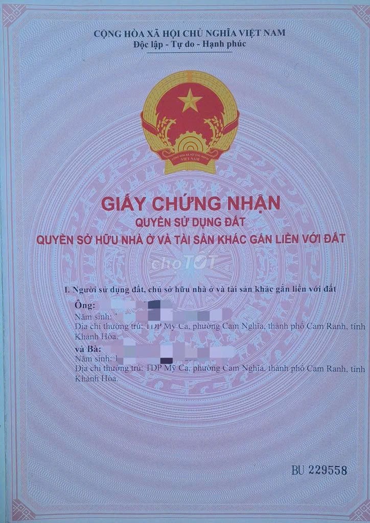 NHÀ CHÍNH CHỦ - GIÁ TỐT Số 90 Nguyễn Chí Thanh, Phường Cam Nghĩa, TP Cam Ranh, Khánh Hòa 16016270