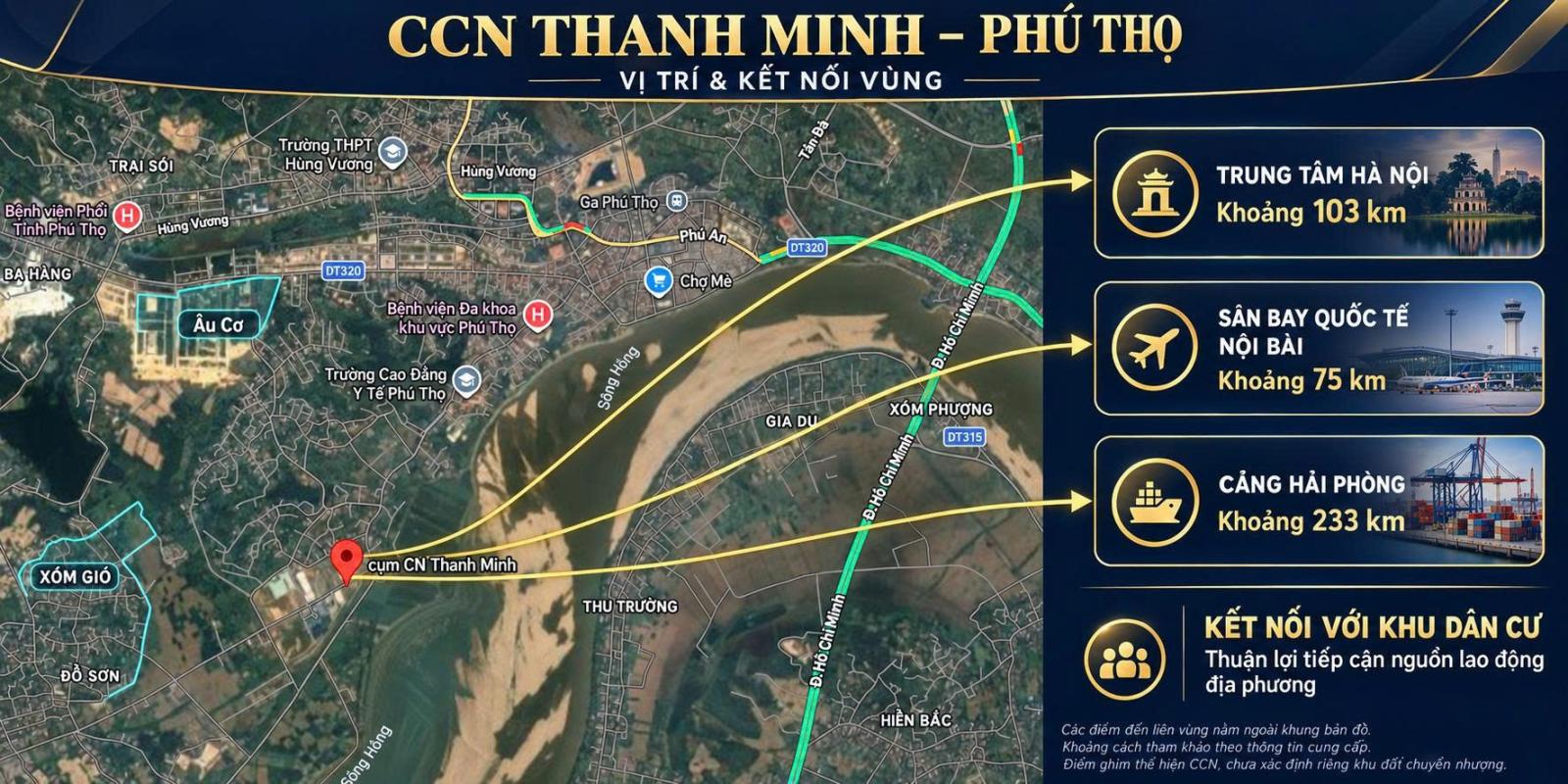 Bán Đất công nghiệp CCN Thanh Minh Phú Thọ - chính chủ bán 16016369