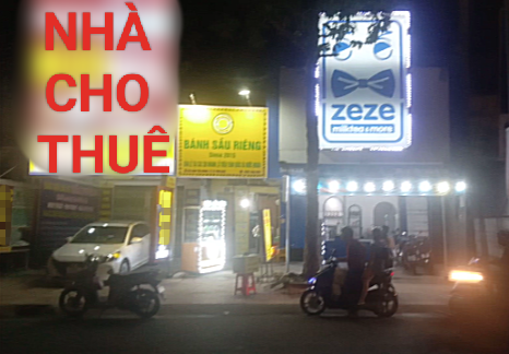 Cho thuê nhà mặt tiền ngang 4m mặt bằng kinh doanh kv ngã 4 đối diện bến xe p8, p.Tân Hạnh,VL 16016385