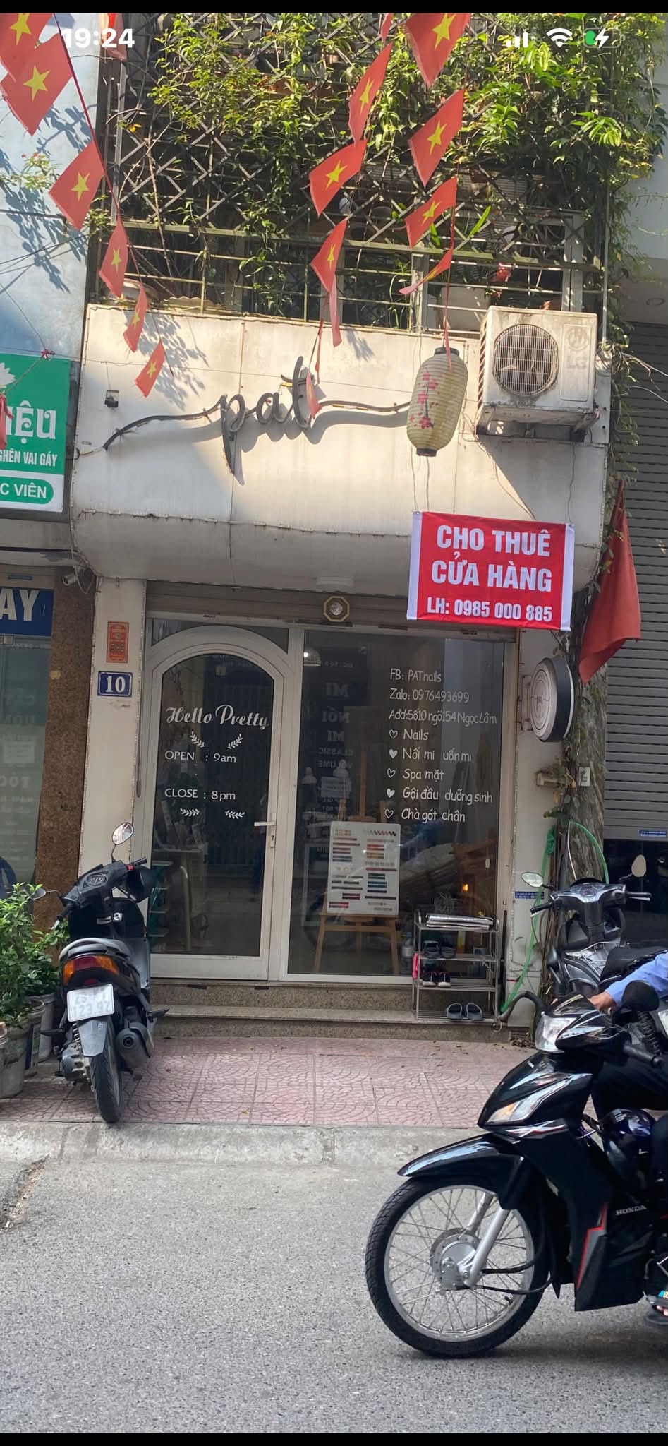 CHÍNH CHỦ CẦN  CHO THUÊ CỬA HÀNG – NGỌC LÂM, LONG BIÊN HÀ NỘI 16016387