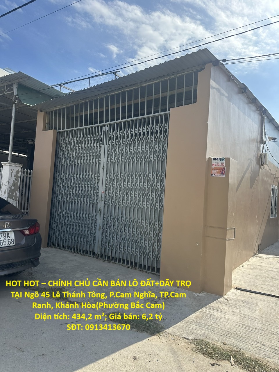 HOT HOT – CHÍNH CHỦ CẦN BÁN LÔ ĐẤT+DÃY TRỌ TẠI P.Cam Nghĩa, TP.Cam Ranh, Khánh Hòa(Phường Bắc Cam) 16016441