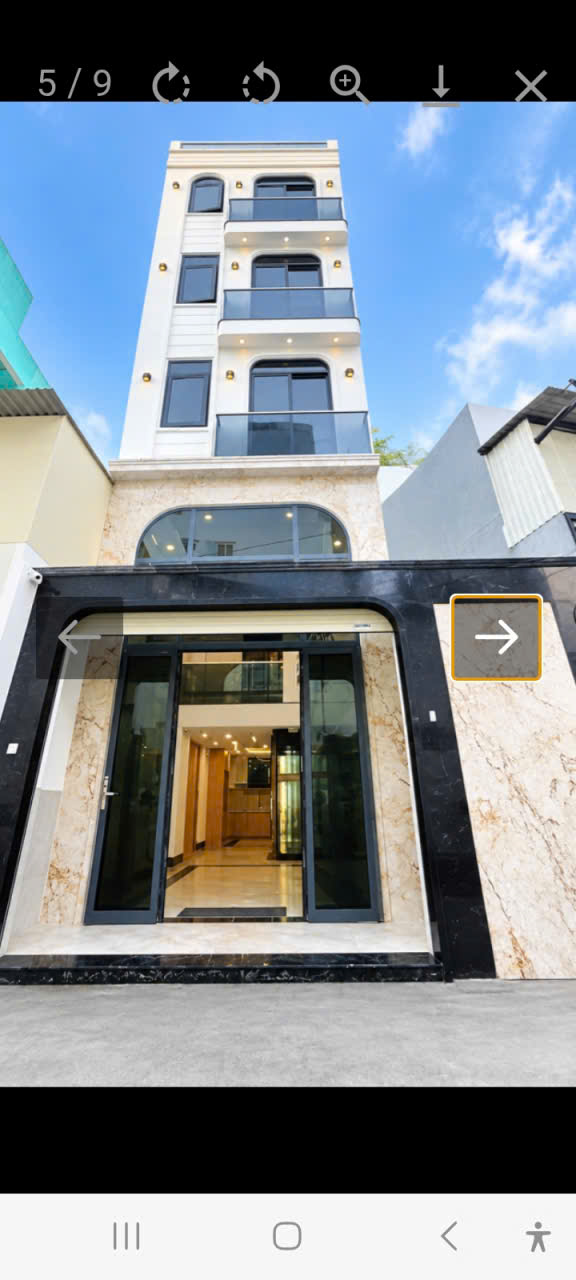 Nhà hẻm ba gác , 72m2 , 6 lầu , Bình Thạnh , giá 16.8 tỷ . 16016478