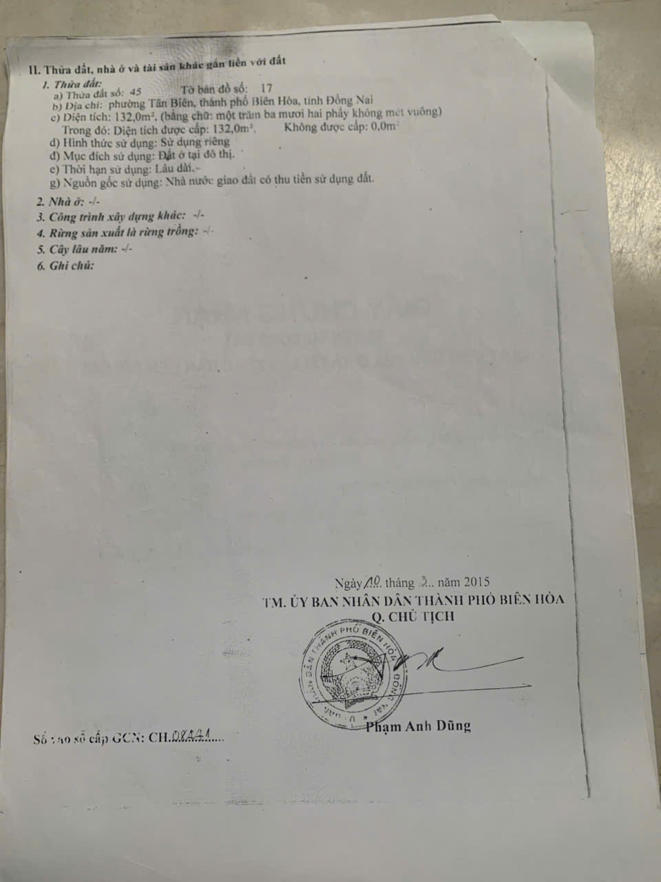 NHÀ ĐẸP – GIÁ TỐT - CHÍNH CHỦ CẦN BÁN NHÀ Mặt Tiền Kinh Doanh Đường Hoàng Văn Bổn,TP Đồng Nai. 16016509