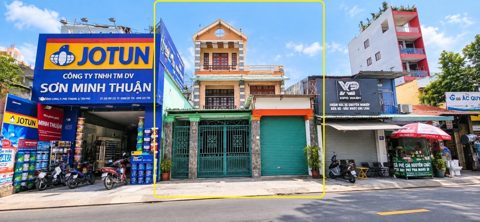 Cho thuê nhà Mặt Tiền Bình Long 261m², 3TẦNG-NGANG 9M - GẦN NGÃ 3 16016586