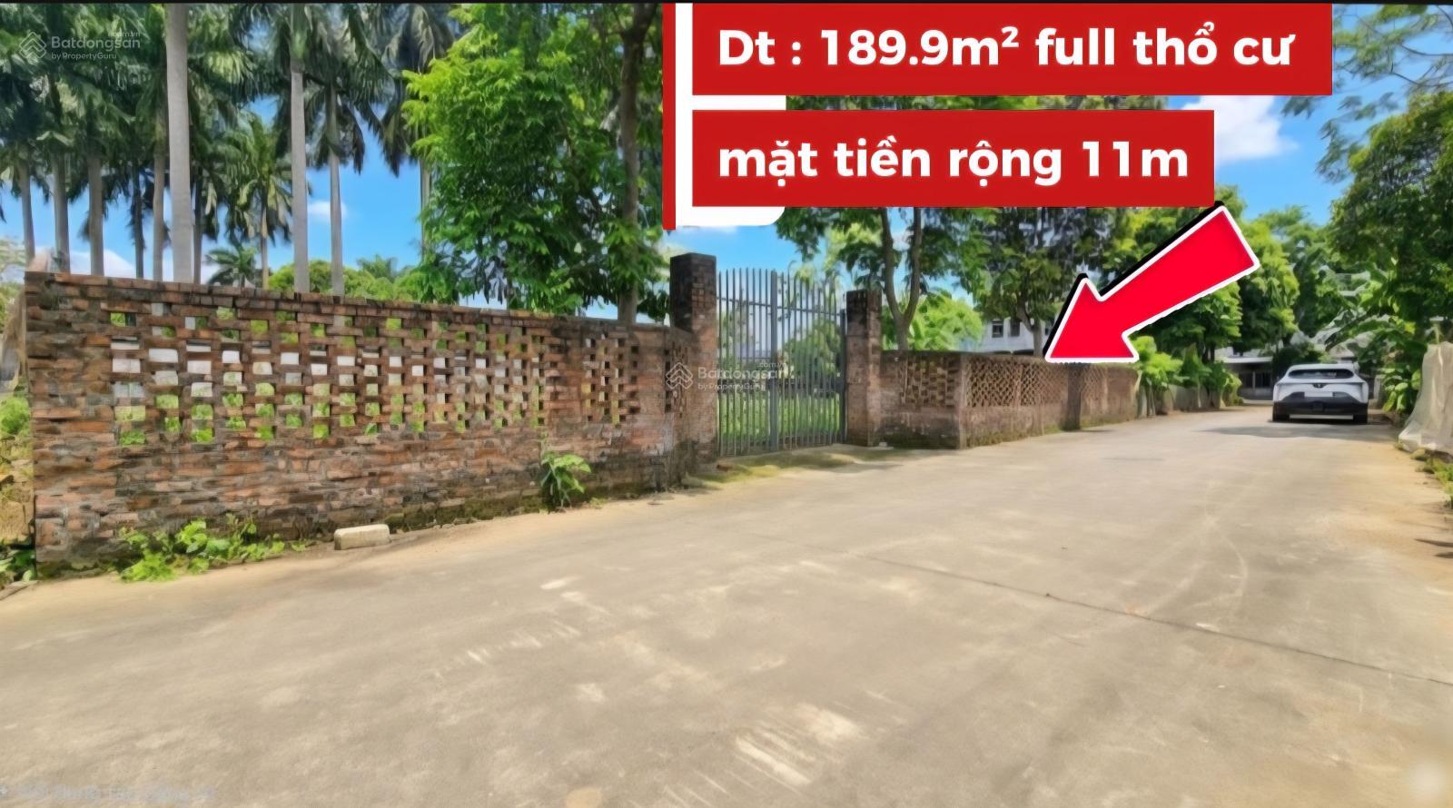 NHỈNH 20TR SỞ HỮU NGAY 190M2 ĐẤT FULL THỔ CƯ TẠI CNC HÒA LẠC 16016706