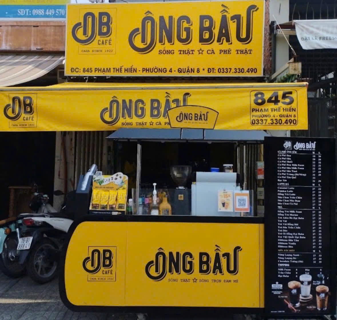 SANG QUÁN CÀ PHÊ ÔNG BẦU – 845 PHẠM THẾ HIỂN, QUẬN 8 (có thể bán ngồi lại) Vị trí: 845 Phạm Thế 16016724