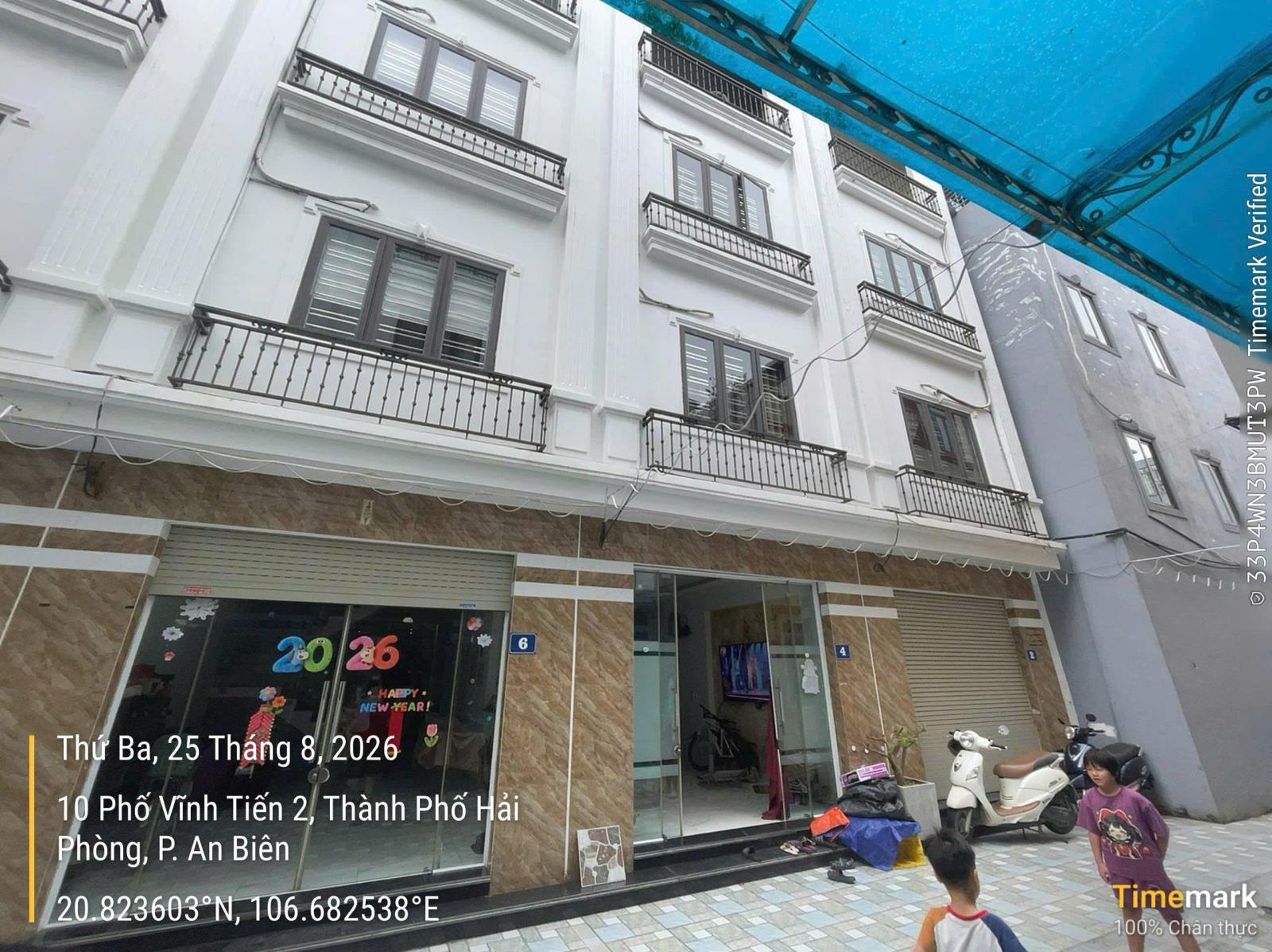 THANH LÝ NHÀ 4 TẦNG PHỐ VĨNH TIẾN, QUẬN LÊ CHÂN, HẢI PHÒNG 16016840