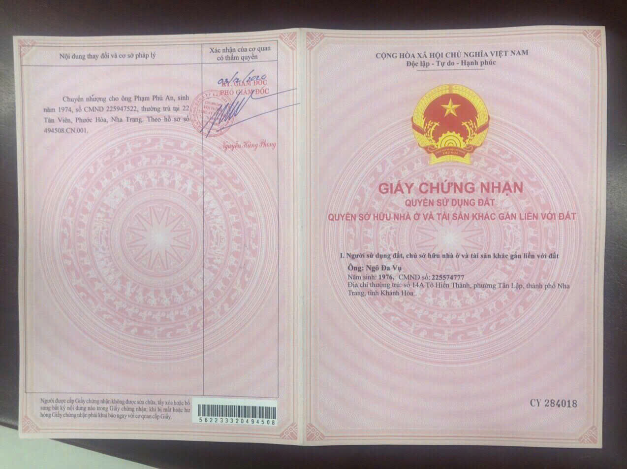 BÁN ĐẤT ĐẸP – CÁCH BIỂN 3 PHÚT ĐI BỘ –6 TẦNG, Cao Văn Bé, P.Vĩnh Phước, TP.Nha Trang, Khánh Hòa 16016926