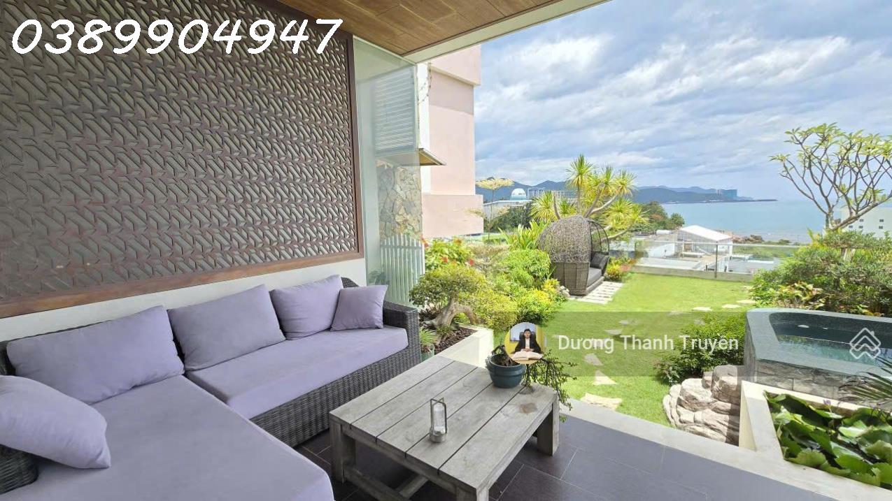 Bán biệt thự 4 tầng 2 mặt tiền view biển ngang hiếm 9,7m, cạnh Đại học Nha Trang, dòng tiền 70tr/th 16017058