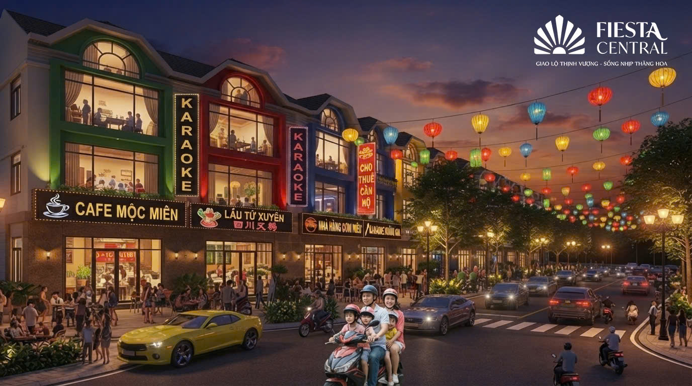 Nhà Phố Thương Mại Fiesta Central 1 Trệt 2 Lầu Tại Bình Dương - Giá Đầu Tư Chỉ 1.380 Tỉ 16017444
