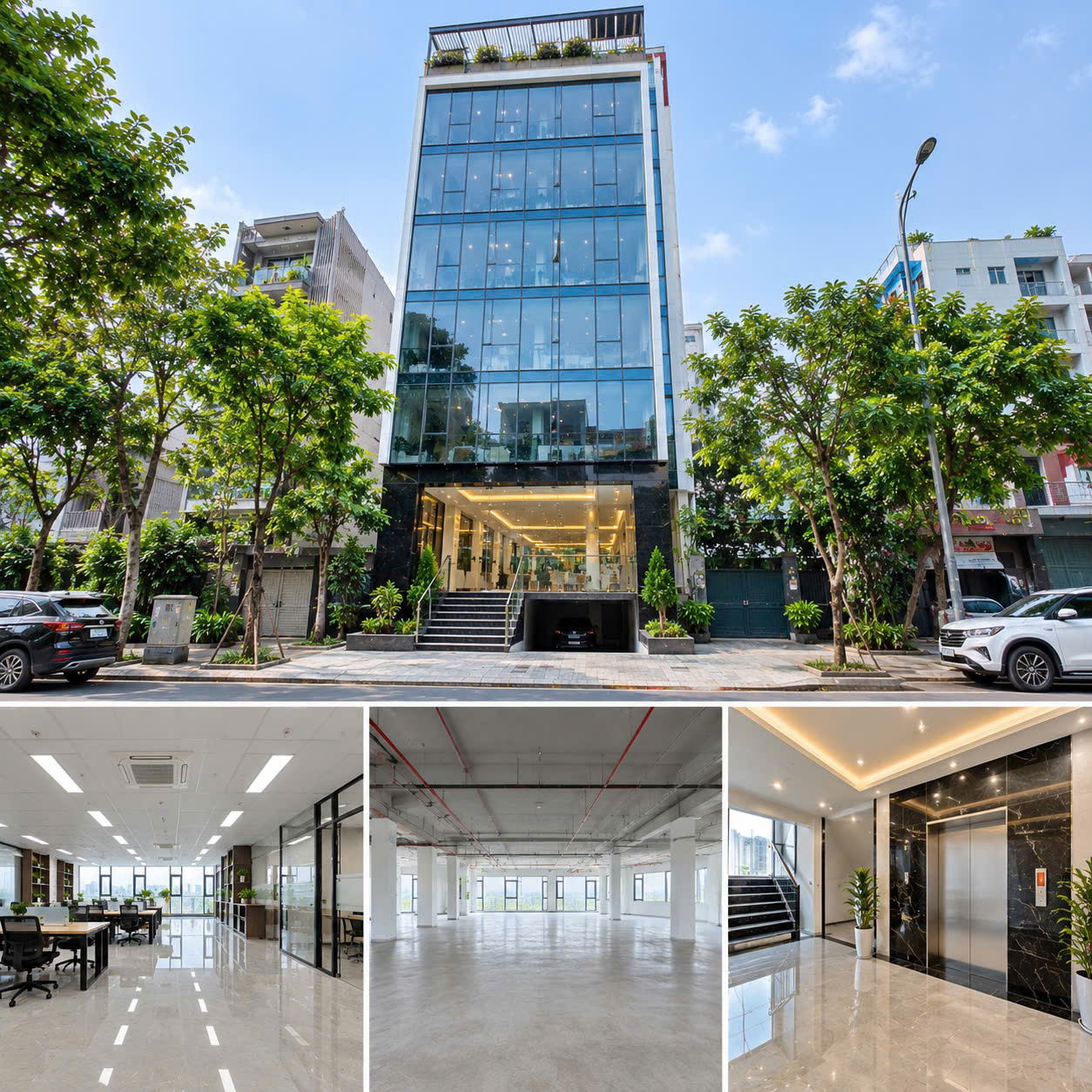 TÒA VĂN PHÒNG ĐỨC DIỄN – 152M² – MT 8M – 8 TẦNG – 1 HẦM – VỈA HÈ RỘNG – DÒNG TIỀN 150TR/THÁNG 16017565