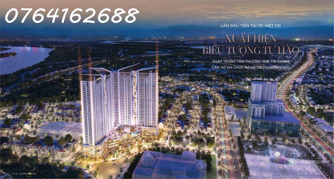 CC cần nhượng căn VIC Grand Square 2PN 2WC, 73m2, 3,2 tỷ, cửa vào Đông Bắc, view sông Hồng 16017580