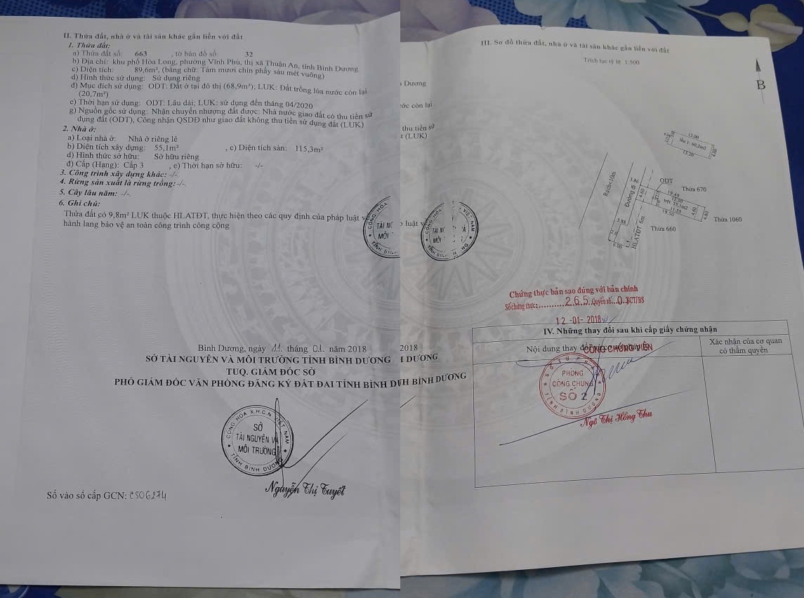 HOT NHÀ ĐẸP – GIÁ TỐT CHÍNH CHỦ BÁN NHANH NHÀ VỊ TRÍ TẠI  TP Thuận An, tỉnh Bình Dương 16017585