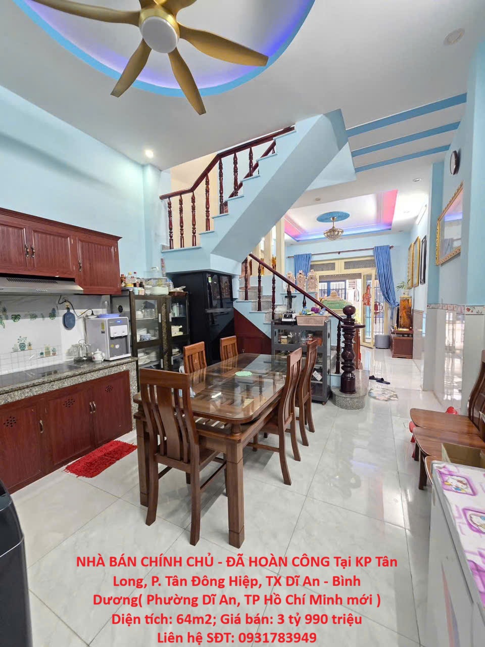 NHÀ BÁN CHÍNH CHỦ - ĐÃ HOÀN CÔNG Tại KP Tân Long, P. Tân Đông Hiệp, TX Dĩ An - Bình Dương 16017734