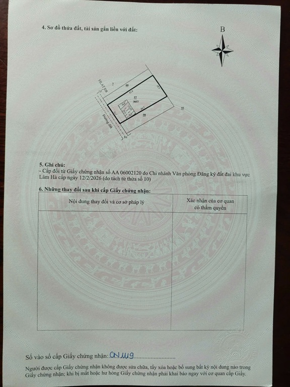 CHÍNH CHỦ CẦN BÁN LÔ ĐẤT SIÊU ĐẸP 4614m2 TẠI XÃ NAM HÀ LÂM HÀ, TỈNH LÂM ĐỒNG (THÍCH HỢP HOMESTAY / 16018013