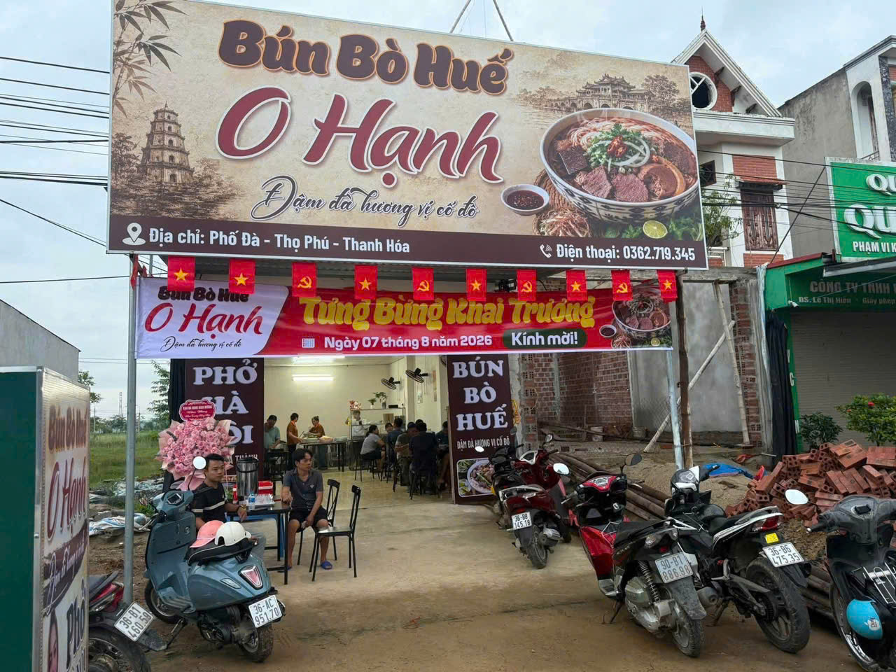 SANG NHƯỢNG MBKD QUÁN ĂN TẠI KĐT SAO MAI, THỌ DÂN, TRIỆU SƠN, THANH HÓA 16018026