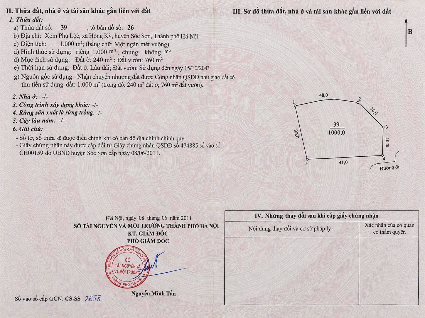 ĐẤT ĐẸP- GIÁ TỐT BÁN NHANH LÔ ĐẤT ĐẦU TƯ LÀ SINH LỜI TẠI  Xã Trung Giã, TP Hà Nội 16018076