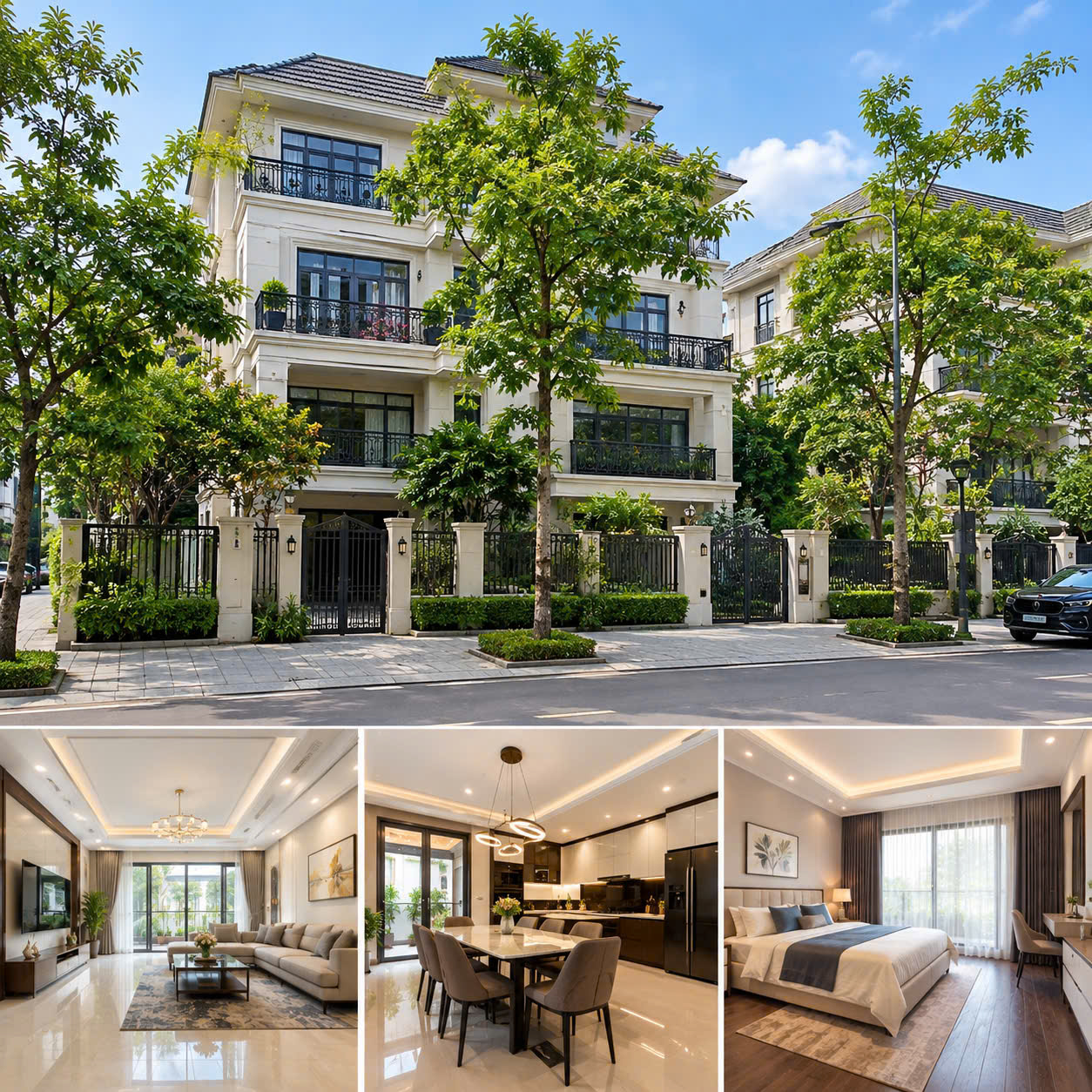 BIỆT THỰ SONG LẬP ROMAN PLAZA – 191M² – MT 11M – 4 TẦNG – VỈA HÈ Ô TÔ TRÁNH ĐỖ - KINH DOANH 16018205