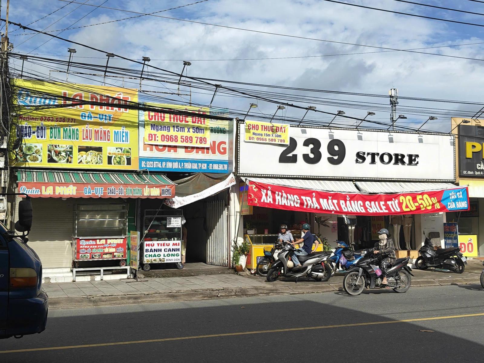 CHO THUÊ MẶT BẰNG 750M² NGAY NGÃ BA TÂN KHÁNH – GIÁ 80 TRIỆU/THÁNG 16018333