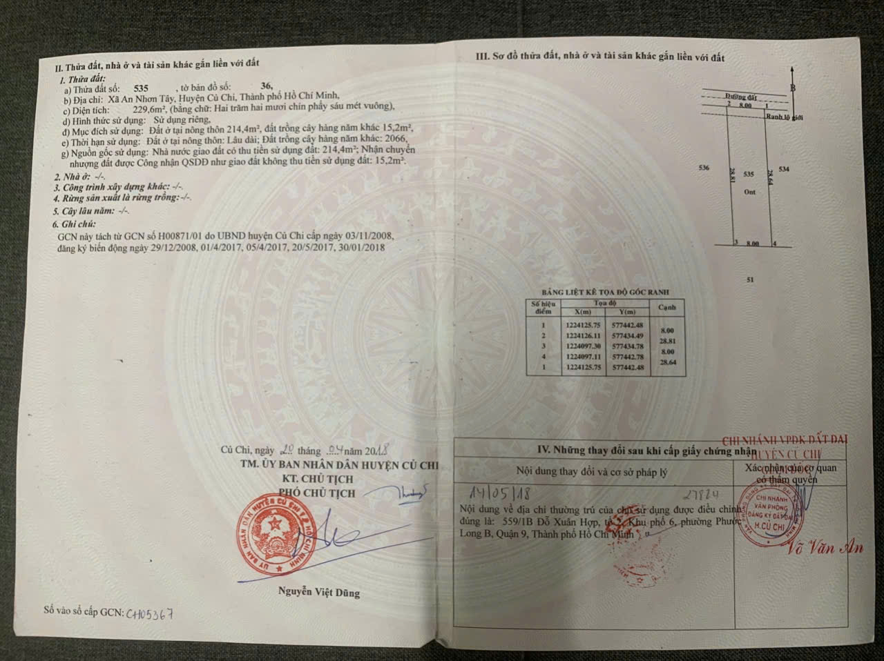 BÁN LÔ ĐẤT ĐẸP FULL THỔ CƯ – AN NHƠN TÂY, CỦ CHI – GIÁ CHỈ 1 TỶ 5 16018340