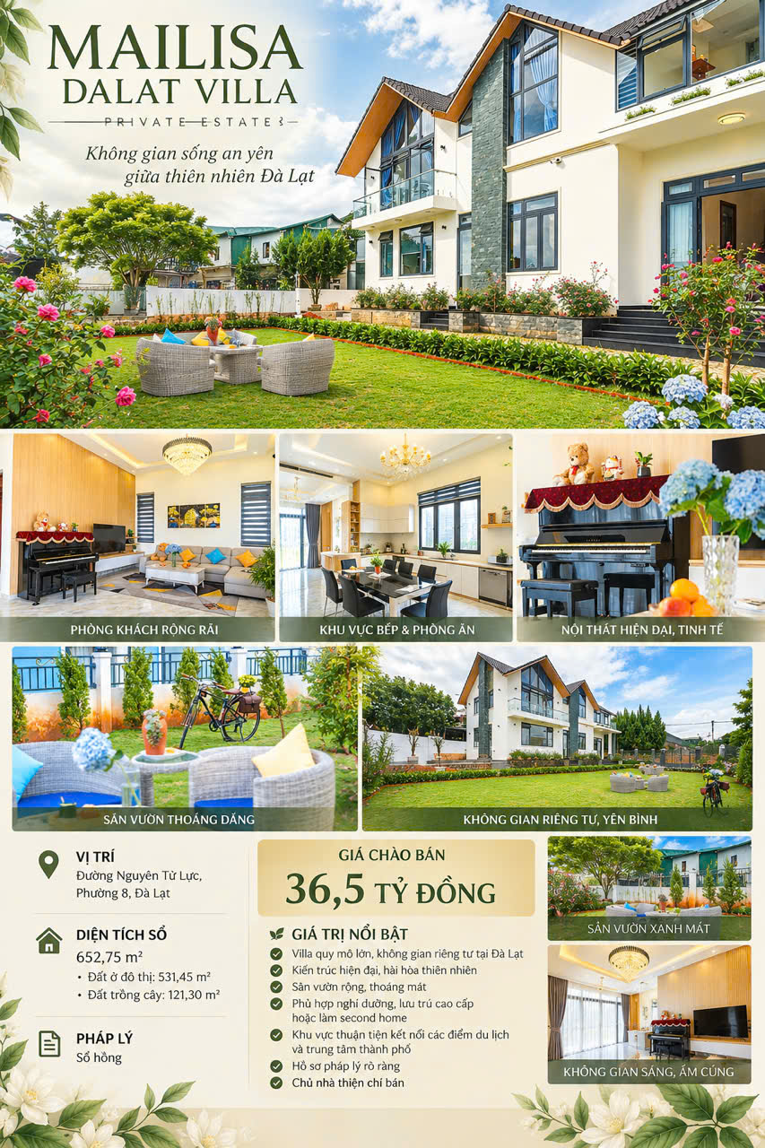 MAILISA VILLA ĐÀ LẠT                                          . 16018392