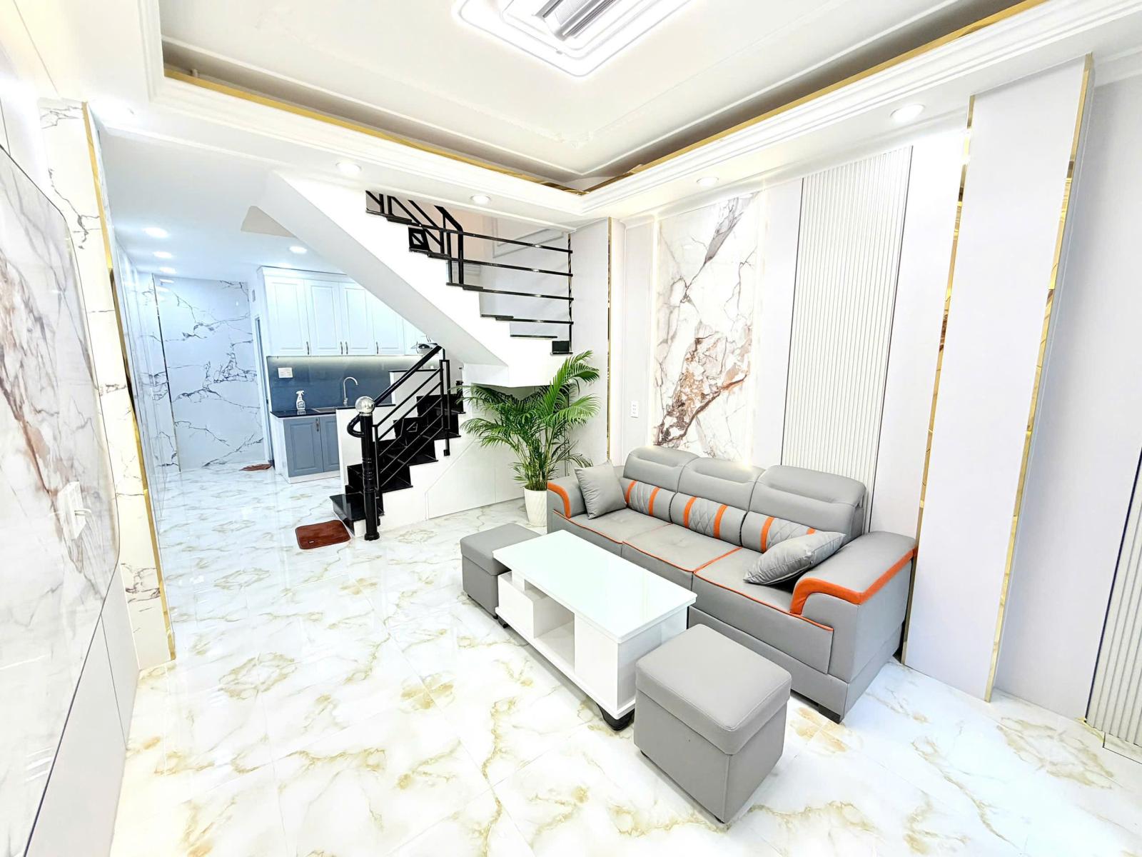 Bán nhà Quân 7 - Bùi Văn Ba 33m2 4PN - Tặng full nội thất đẹp, 50m ra MT - 4tỷ860tr TL 16018507