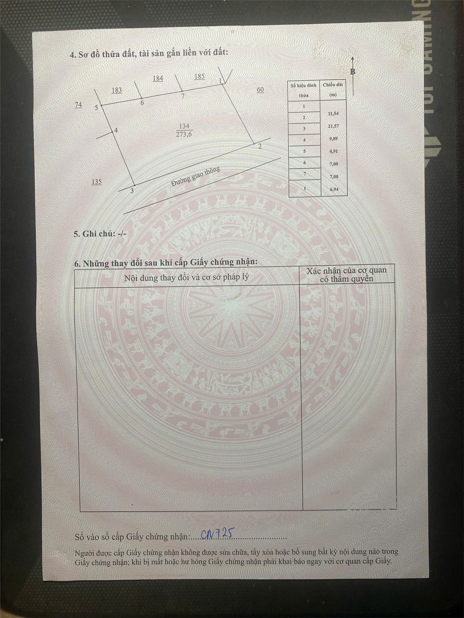 ĐẦU TƯ SINH LỜI – CẦN BÁN LÔ ĐẤT 273,6M², Thôn Bắc Tiến, X. Việt Xuyên, T. Hà Tĩnh 16018579