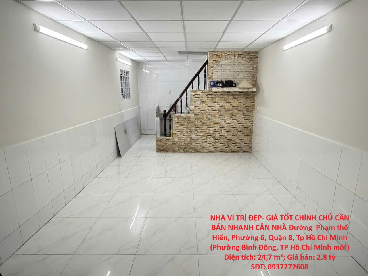 NHÀ VỊ TRÍ ĐẸP- GIÁ TỐT CHÍNH CHỦ CẦN BÁN NHANH CĂN NHÀ Đường  Phạm thế Hiển, Phường 6, Quận 8 16019232